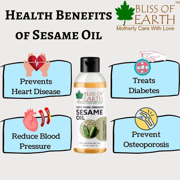 Certified Organic Sesame Oil 100ML