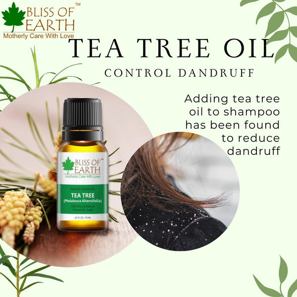 Bliss of earth® 100% Pure Australian TEA TREE Essential Oil, 10ml