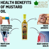 USDA Organic Yellow Mustard Seed Oil 1 ltr