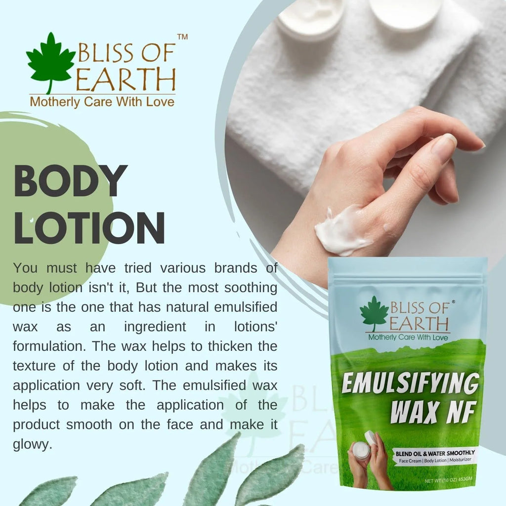How to Make a Basic Moisturizing Lotion with Emulsifying Wax NF