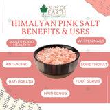 Bliss of Earth 3KG Fine Powder Pakistani Himalayan Pink Salt