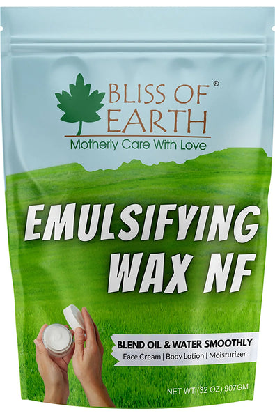 Bliss of Earth Emulsifying Wax NF Cosmetic 907gm