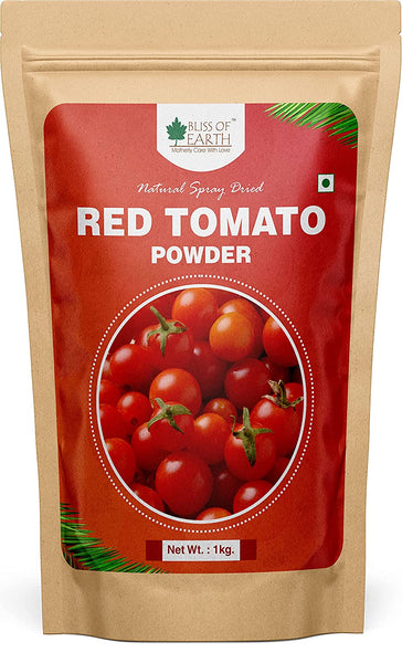 Bliss of Earth 1kg  Red Tomato Powder natural Spray Dried