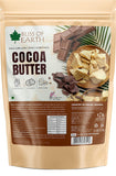 Bliss of Earth Cocoa Butter for Chocolate Making 1kg, Food Grade, Raw & Organic for Hair, Skin & Stretch Marks