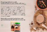 Bliss of Earth Finest Assam Masala Chai, Blended CTC leaf infused with 20 real herbs & spices, masala tea 1kg
