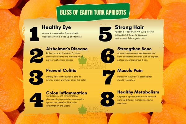 Bliss of Earth Exotic Jumbo Turkish Apricots 200gm