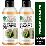 Certified Organic Sesame Oil 2X100M