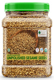 USDA Organic Sesame Seeds Raw Unpolished 600GM
