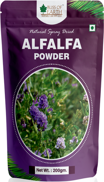 Bliss of Earth 200gm ALFALFA Powder Natural Spray Dried