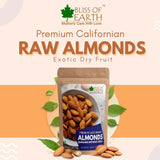 Bliss of Earth California Almonds Badam Premium Dry fruits 200gm