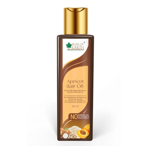 Apricot Hair Oil for softness extreme dry and damaged hair 100ml