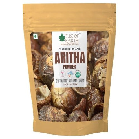 Organic Aritha Powder 453gm