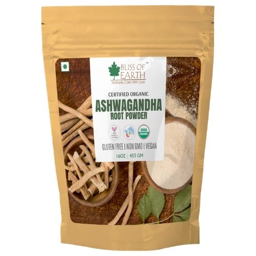 USDA Organic Ashwagandha Root Powder  453gm