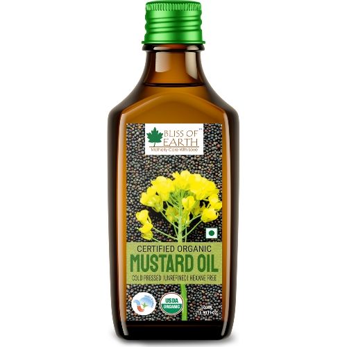 USDA Organic Black Mustard Oil 500 ml
