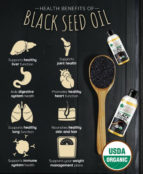 USDA Organic Black Seed (Kalonji) Oil 500ML
