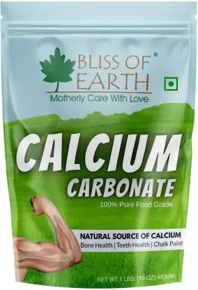 Bliss of Earth Calcium Carbonate Powder 453gm