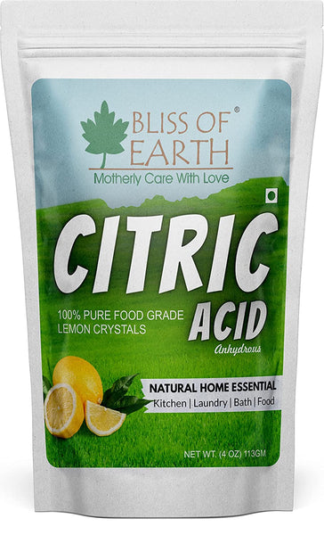 Bliss of Earth Citric Acid  powder 113gm