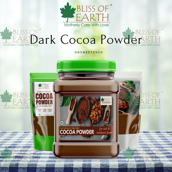 Unsweetened Dark Cocoa Powder 500 gm