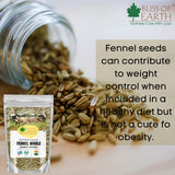 Bliss of earth   Organic Fennel Seed (Saunf) 500gm