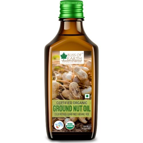 USDA Certified Organic Groundnut Oil 500ML