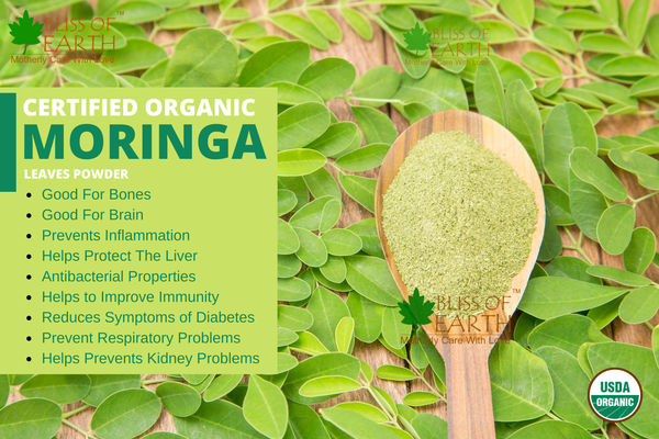 USDA Organic Moringa Leaves Powder 250 gm