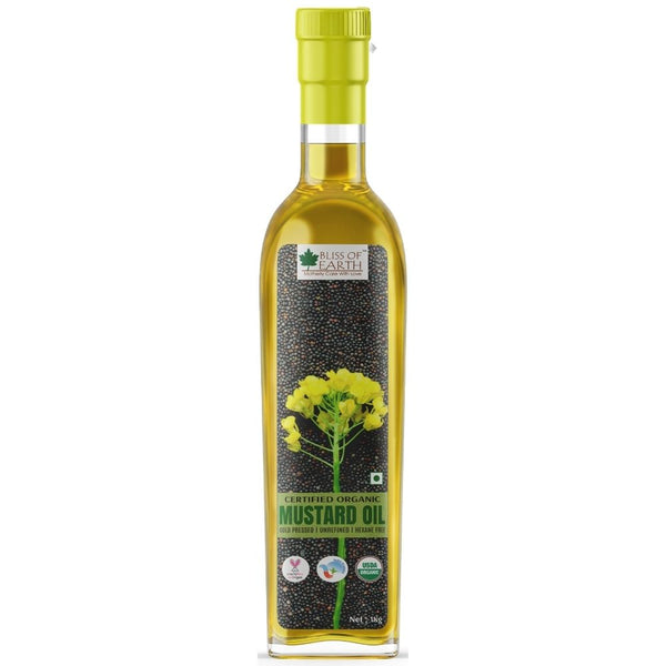 USDA Organic Black Mustard Oil 1 ltr