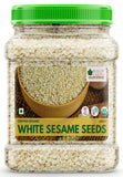 USDA Organic White  Sesame Seeds Raw 600gm