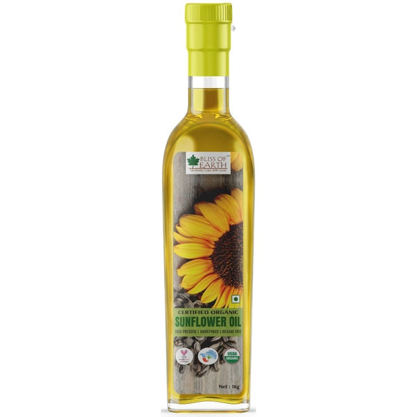 USDA Organic Sunflower Oil 1 ltr