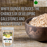 USDA Certified Organic Raw White Quinoa Seeds 1 kg
